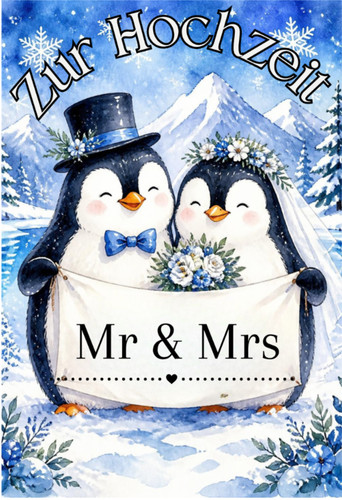 Hochzeitskarte zur ehe - zur, &