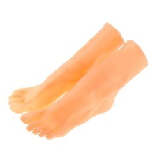 1 paar weibliche füße schaufensterpuppe dummy fuß sandale socken display