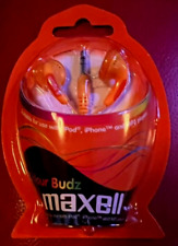 Maxell Colour Budz Orange - iPod iPhone MP3-Player. Neu.