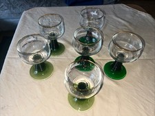 6 Weingläser - Römer, Himmlisches Moseltröpfchen, Teilweise mit Namen