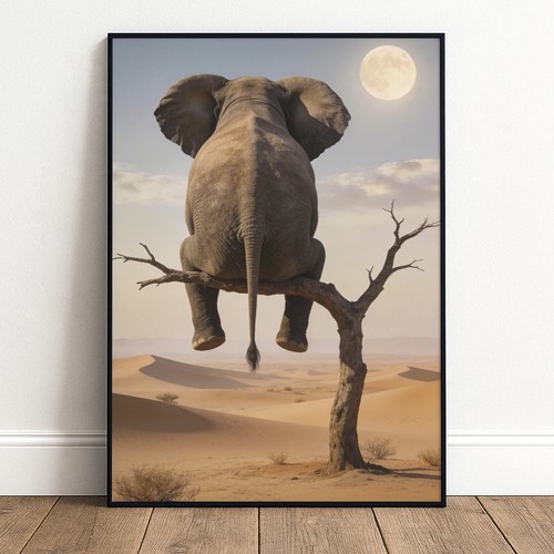 Elefant poster lustig tier - lustig,