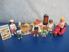 Döner Stand Imbiss Stand Vespa v Figuren Zubehör City Life PLaymobil 8359