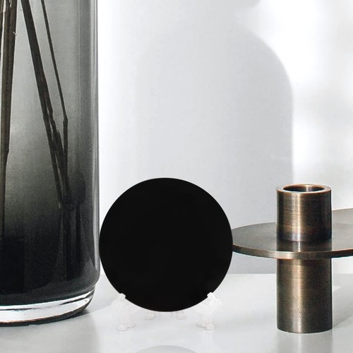 Obsidian-Stein-Spiegelkreis