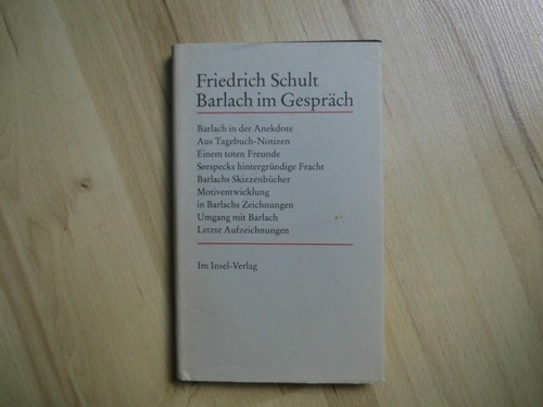 Friedrich schult barlach - –,