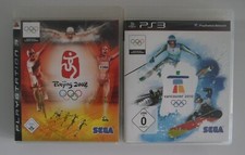 PS3 Spiele Beijing 2008 & Vancouver 2010 Olympische Sommer Winter Games CIB SEGA
