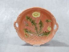 Jugendstil Majolika, Schale Motiv: Pusteblume - Art Nouveau