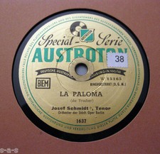 Joseph Schmidt - La Paloma / O sole mio Austroton 1637 (24)