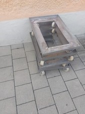 Transportroller 61 x 41x H16 cm ; Edelstahl