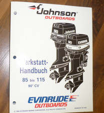 Johnson Outboard Motor Werkstatthandbuch  85 bis 115 90° CV 1994