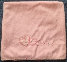 Bruin rosa Fleece Kinderwagen