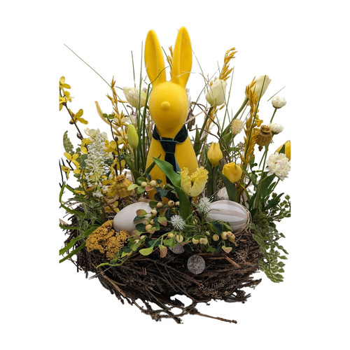 Osterkranz hase eier tulpen - eier,