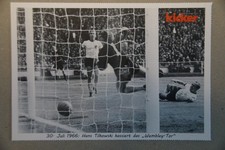 WM 1966 - England vs. Deutschland - Wembley Tor - Kicker Editions Karte #0003