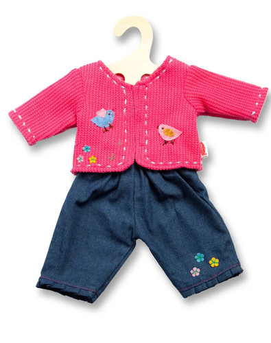 Puppen jacke jeans set - puppen-jacke,