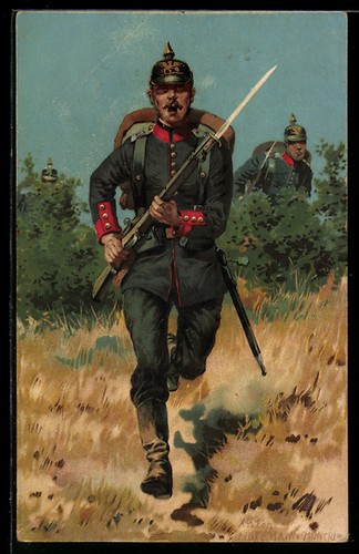 Künstler anton hoffmann - künstler-ak,
