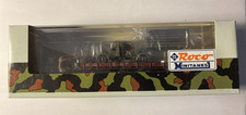Roco Minitanks Spur H0 857 Güterwagen DRG Rungenwagen R10 & Ladegut Flak in OVP