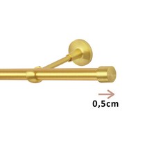 Gardinenstange 1 läufig 2