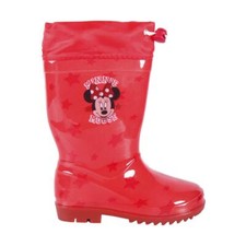 PVC Regenstiefel Minnie ROT -