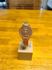 Skagen Damen Uhr Anita, Slim Line,  SKW2413, neue Batterie, Mesh Band, Roségold 