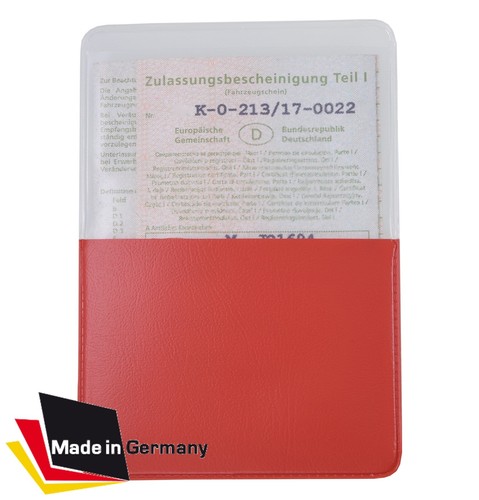 Kfz schein schutzhülle fach - schein,