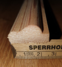 10 Stück Profilleiste PR25 Zierleiste Schmuckleiste Kiefer 12x25mm 100cm