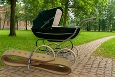 Lederriemen natur mit - 4,