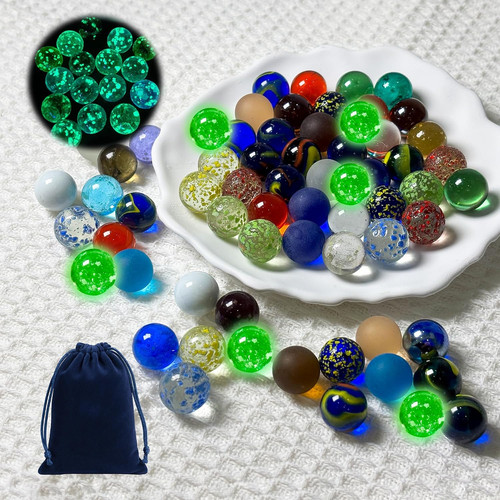 Glasmurmeln set 16mm x 50 - (16mm,