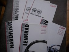 Prospekt BBS Alufelgen Lenkrad BMW Mercedes Ford Audi VW Nissan Opel Motorsport