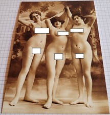 AK Retro-Erotik: Akt-Foto-Kunst von Gestern - hübsche Frauen pretty Women #2463