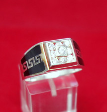 toller Herren Ring Zirkonia