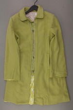 ⭐ Noa Noa Wollmantel Slim Mantel für Damen Gr. 42, L mit Pailletten grün ⭐