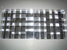 2 Setzkästen, Acryl, Rückseite Verspiegelt für Miniaturen