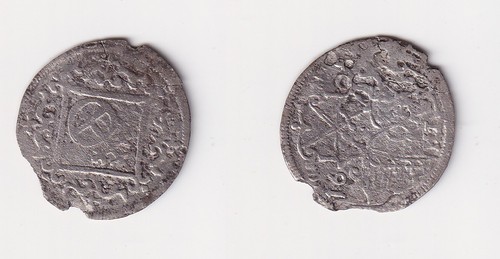 Dreier silber münze sachsen - silber,