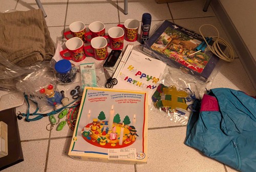 Flohmarktkiste flohmarktsachen - flohmarktkiste,