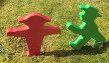 ♥2x♥DDR-Ampelmann♥XXL♥