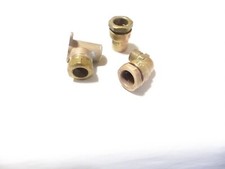 Messing Kupplung PE-Rohr Klemmmuffe DN 20 auf 1/2" - gebraucht