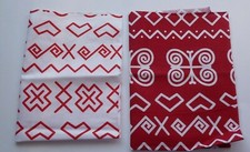 2 Stück Stoffreste Stoffpaket