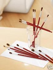 Pinsel Schulpinsel Set 26 Malpinsel Haarpinsel Rundpinsel 7 Größen NEU 