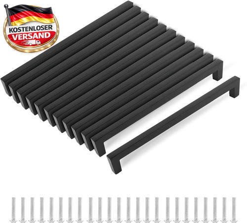 Möbelgriffe schwarz 192 - schwarz,