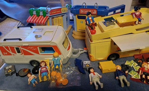 Playmobil camping konvolut 1 - camping,