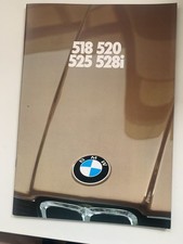 BMW E12 Prospekt 518 520 525 528i M535i von 1979 Sprache : finnisch
