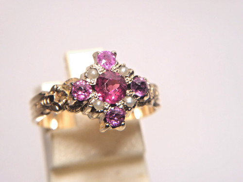 Historismus ring 585 - ring, gold