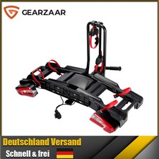 Fahrradträger Anhängerkupplung 2 Fahrräder E Bikes 60kg mit Rückleuchten Neu