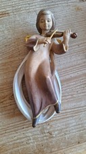 Engel Holz mit Geige modern