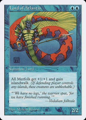 Magic mtg lord atlantis - lord,