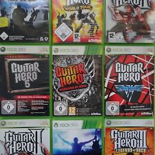 Guitar Hero Rockband Spiele Microsoft Xbox 360 PAL Spiel Game zum auswählen