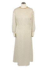 Sandro Damen Kleid Gr. 36 (FR 38) Schwarz / Weiß A-Linie A-Linie Dress