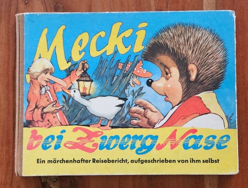 Mecki bei zwerg - bei, nase