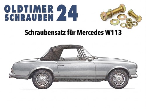 W113 230 schraubensatz - w113,