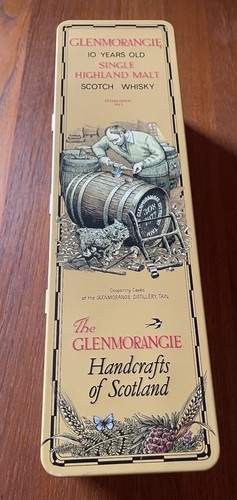 Whisky blechdose leer - whisky,