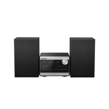 Panasonic SC-PM272EG-S DAB Micro HiFi Kompaktanlage Silber mit Bluetooth und USB